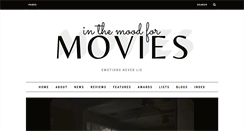 Desktop Screenshot of inthemoodformovies.com